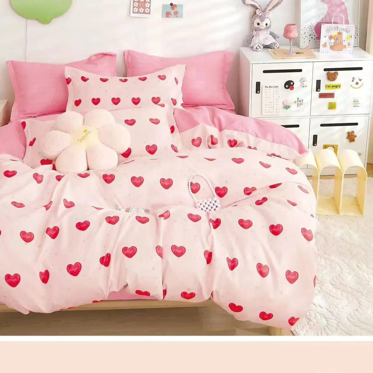 Posteljina Srce (6 dijelova)_dvostrana - KIKY STORE