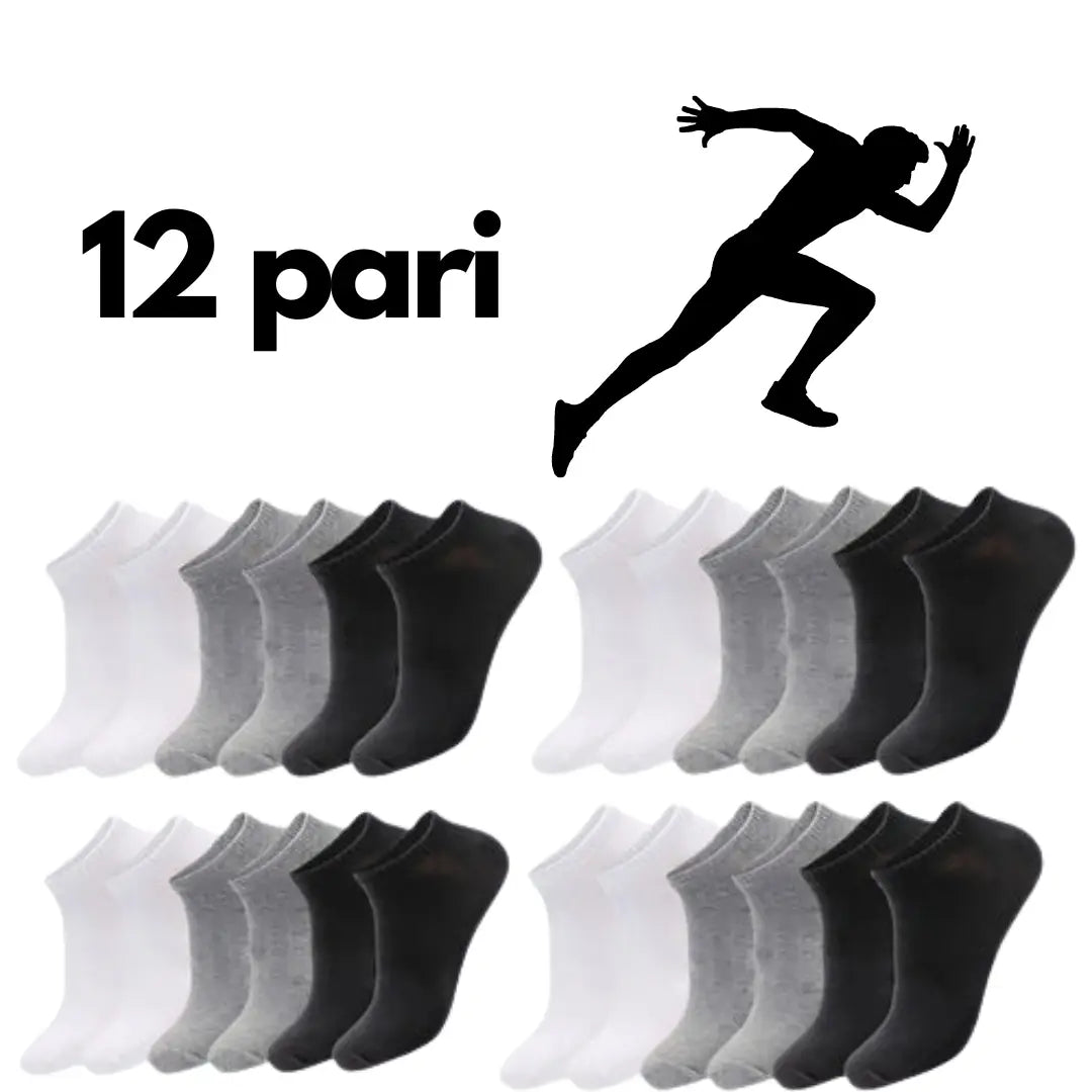Čarape stopalice 12 pari - KIKY STORE