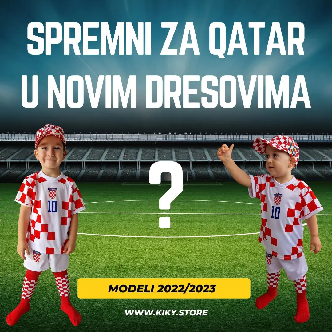 DJEČJI NOGOMETNI DRES (KOMPLET) 2022/2023 KIKY STORE