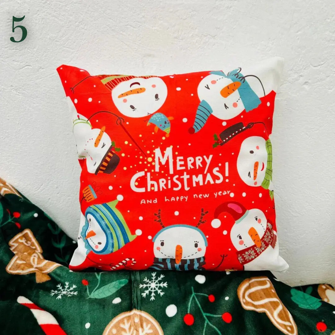 Božićne jastučnice 2 kom 45x45 cm - KIKY STORE