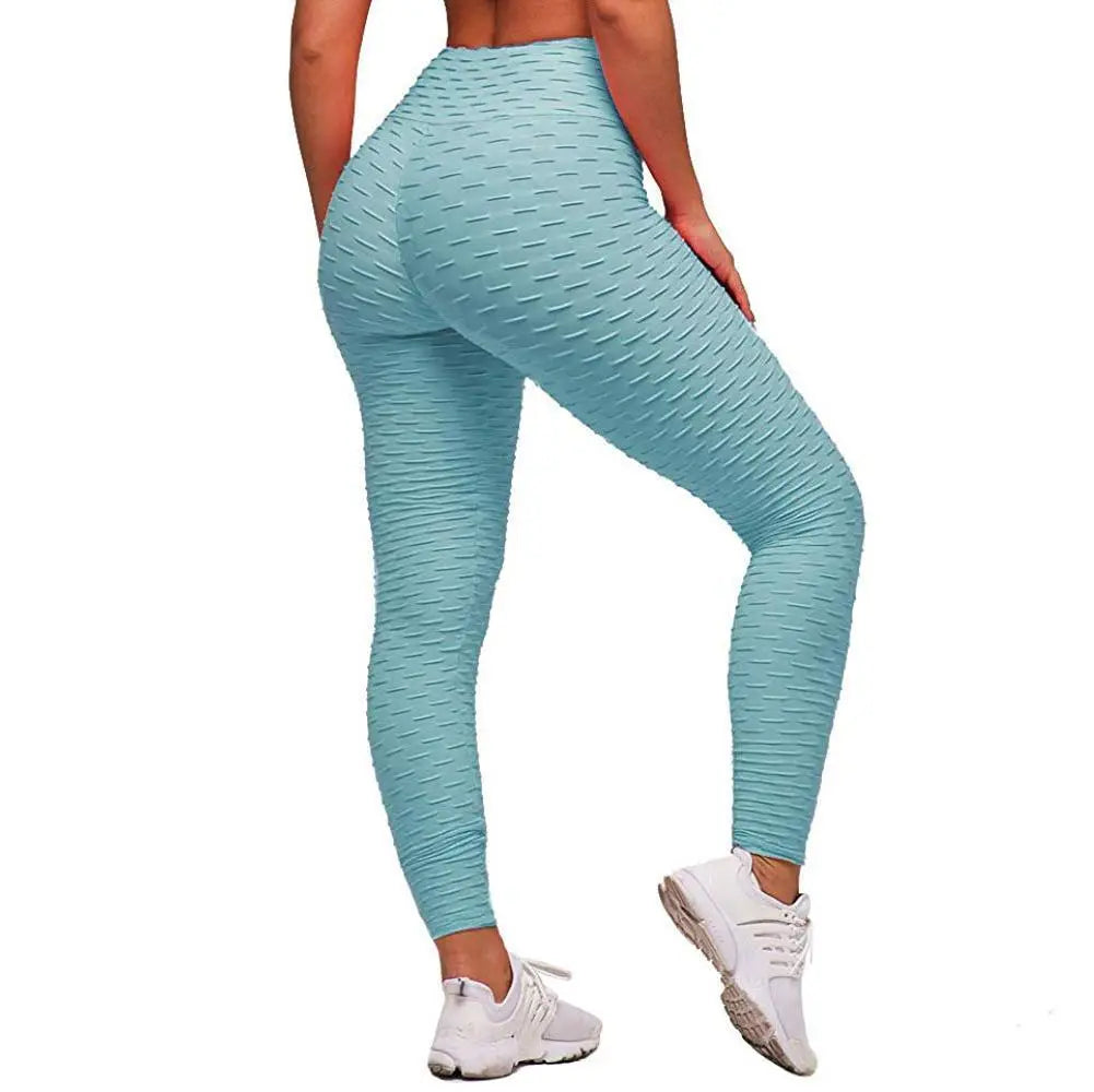 Fit Leggings – anticelulitne tajice KIKY S / M tirkiz