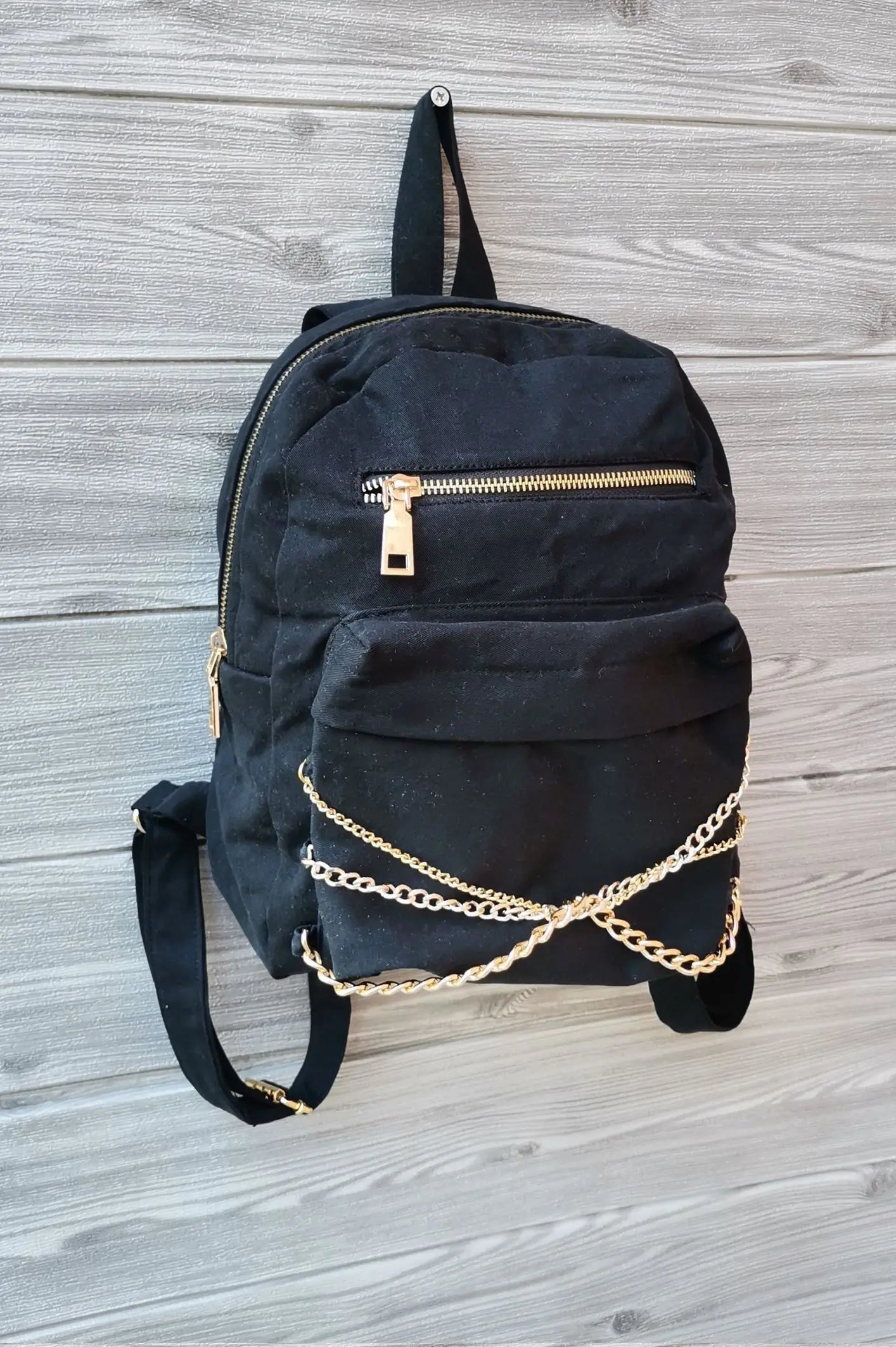 HANDMADE Recycled denim ruksak KIKY