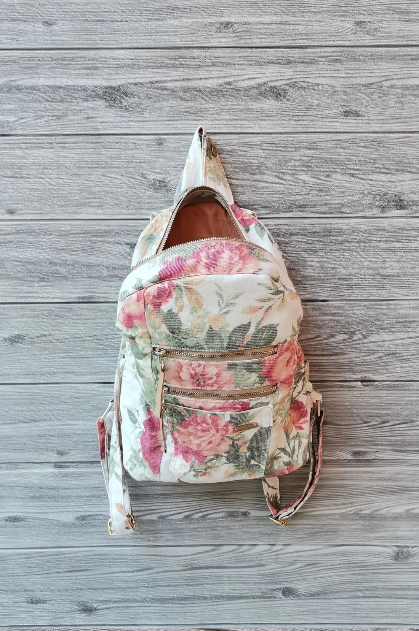 HANDMADE Recycled denim ruksak KIKY