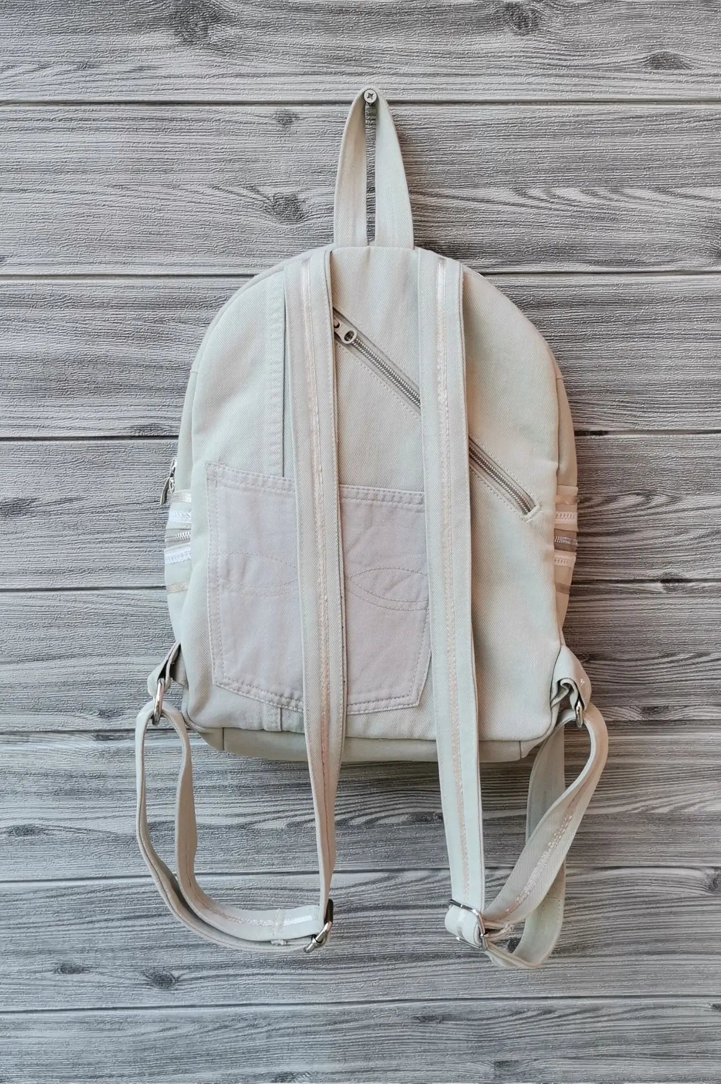 HANDMADE Recycled denim ruksak KIKY