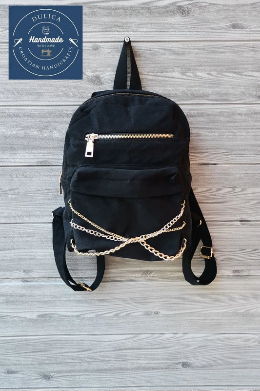 HANDMADE Recycled denim ruksak KIKY