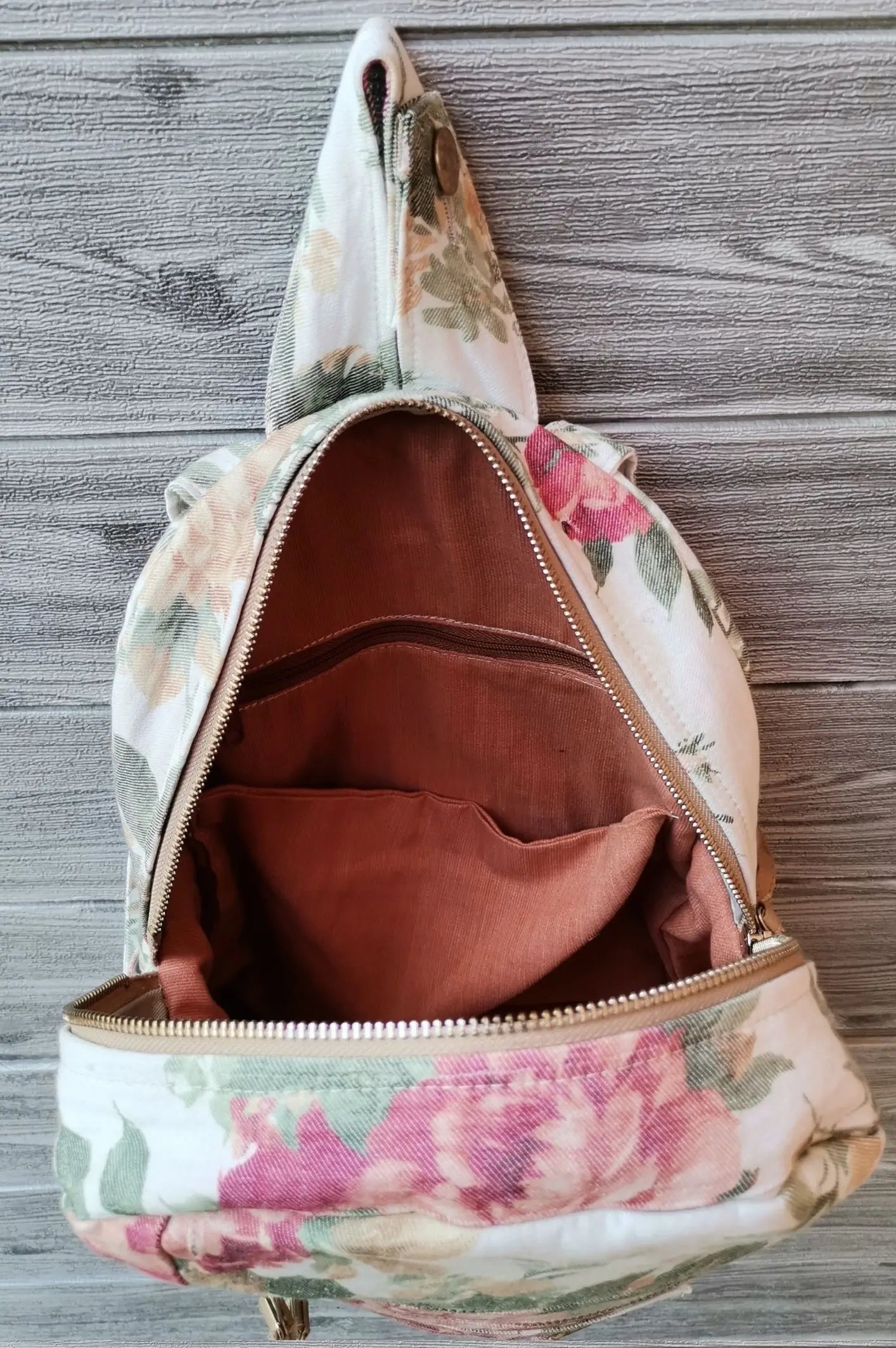 HANDMADE Recycled denim ruksak KIKY