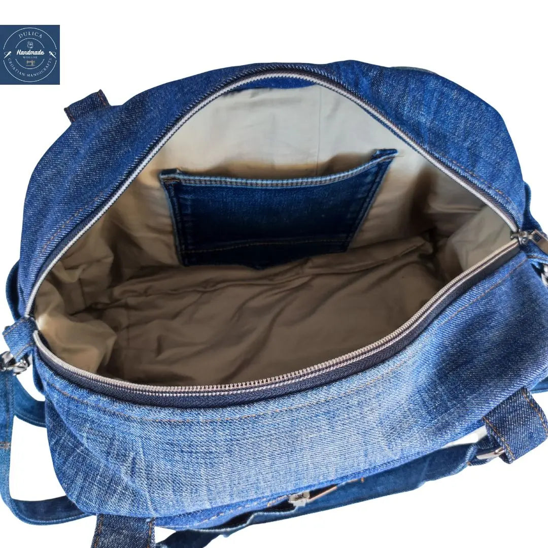 HANDMADE Recycled denim torba 6 KIKY STORE