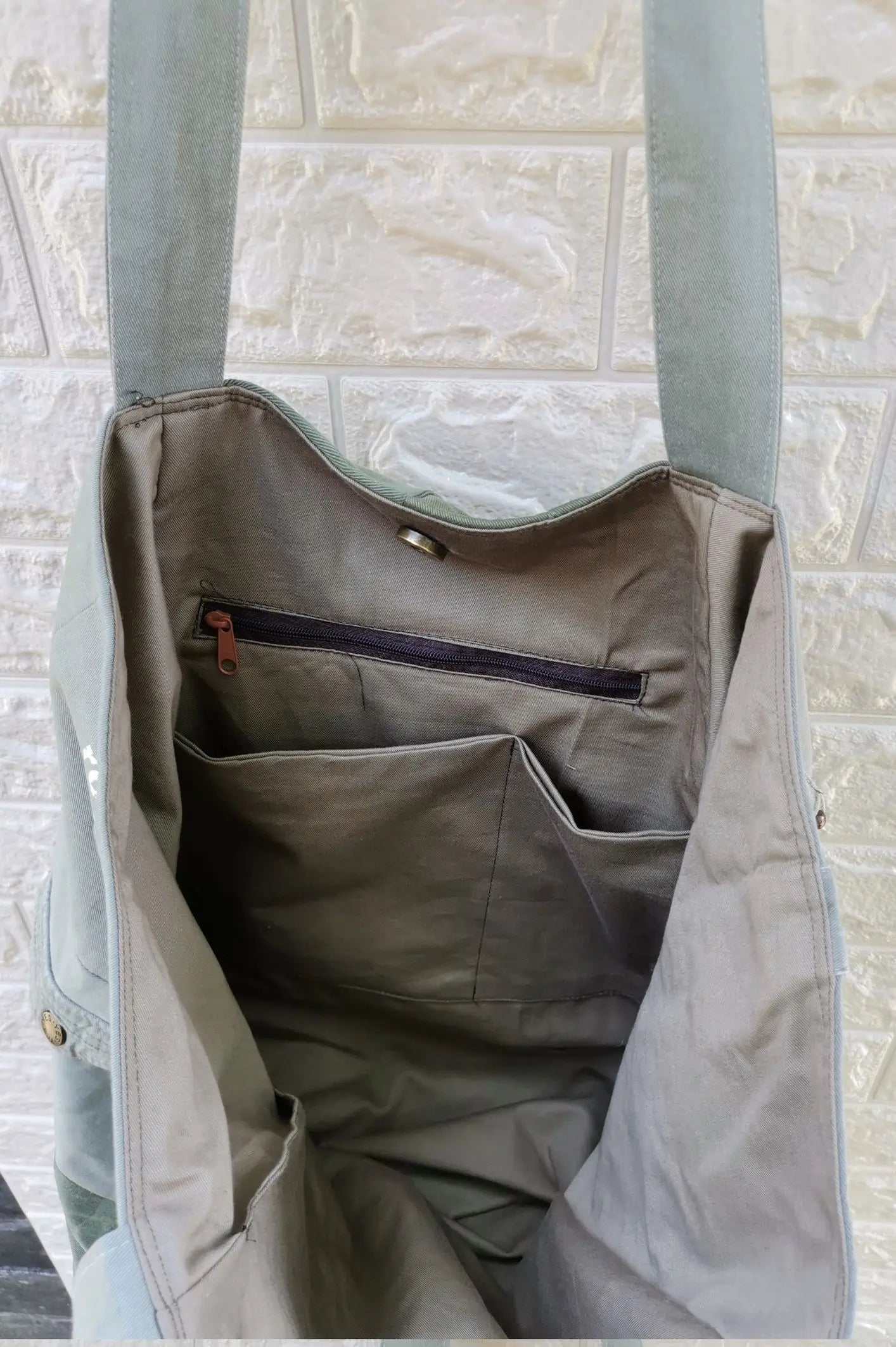 HANDMADE Recycled denim torba KIKY