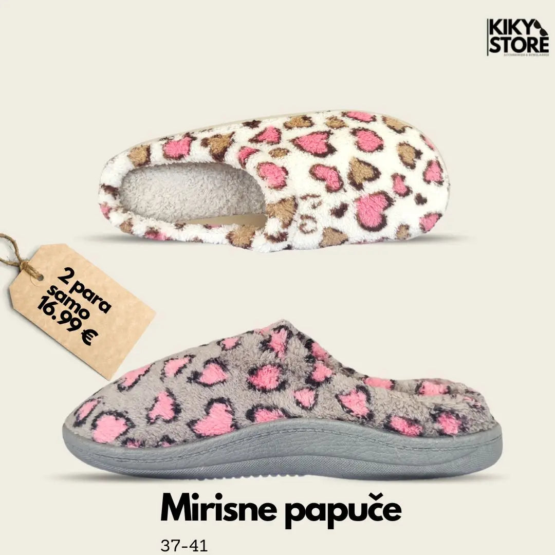 Mirisne kućne papuče 1+1 KIKY STORE