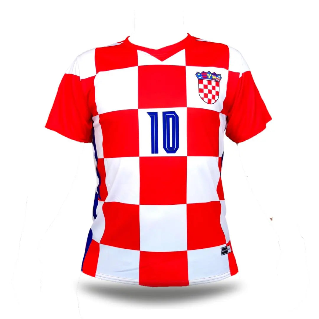 NOGOMETNI DRES HRVATSKA (ODRASLI) KIKY CRVENI/KOCKICE S