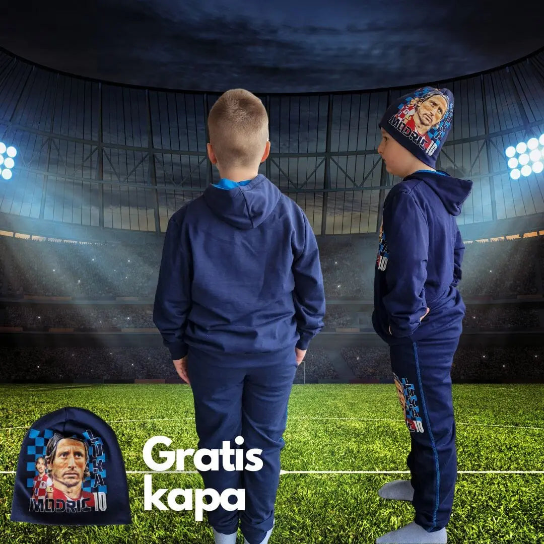 Pamučna dječja trenirka LUKA KIKY STORE