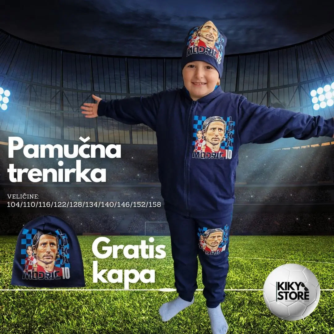 Pamučna dječja trenirka LUKA KIKY STORE