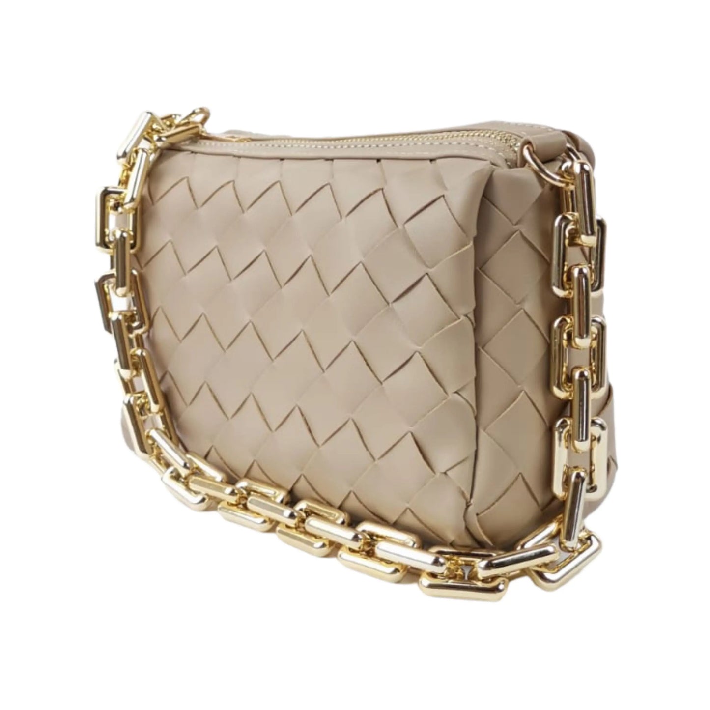 PLETENA TORBA ROSALIA (beige) KIKY
