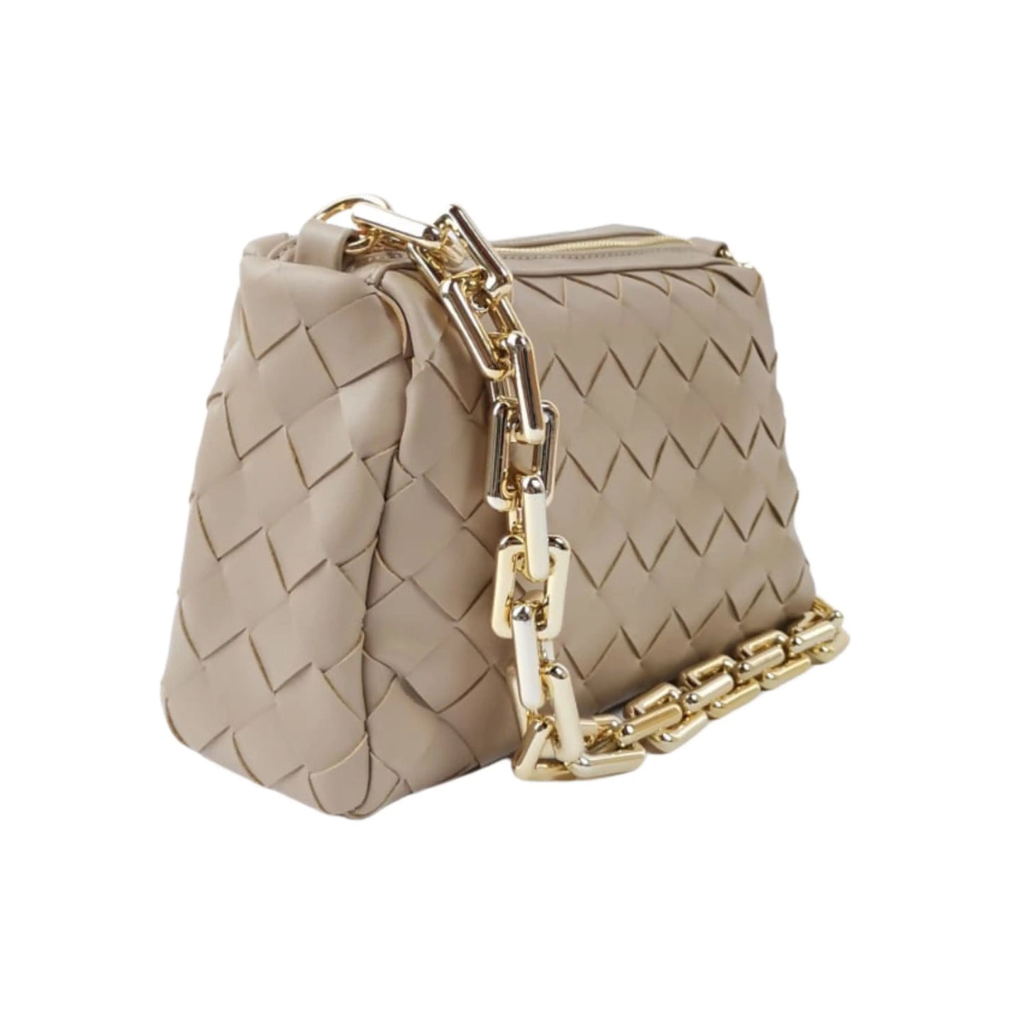 PLETENA TORBA ROSALIA (beige) KIKY