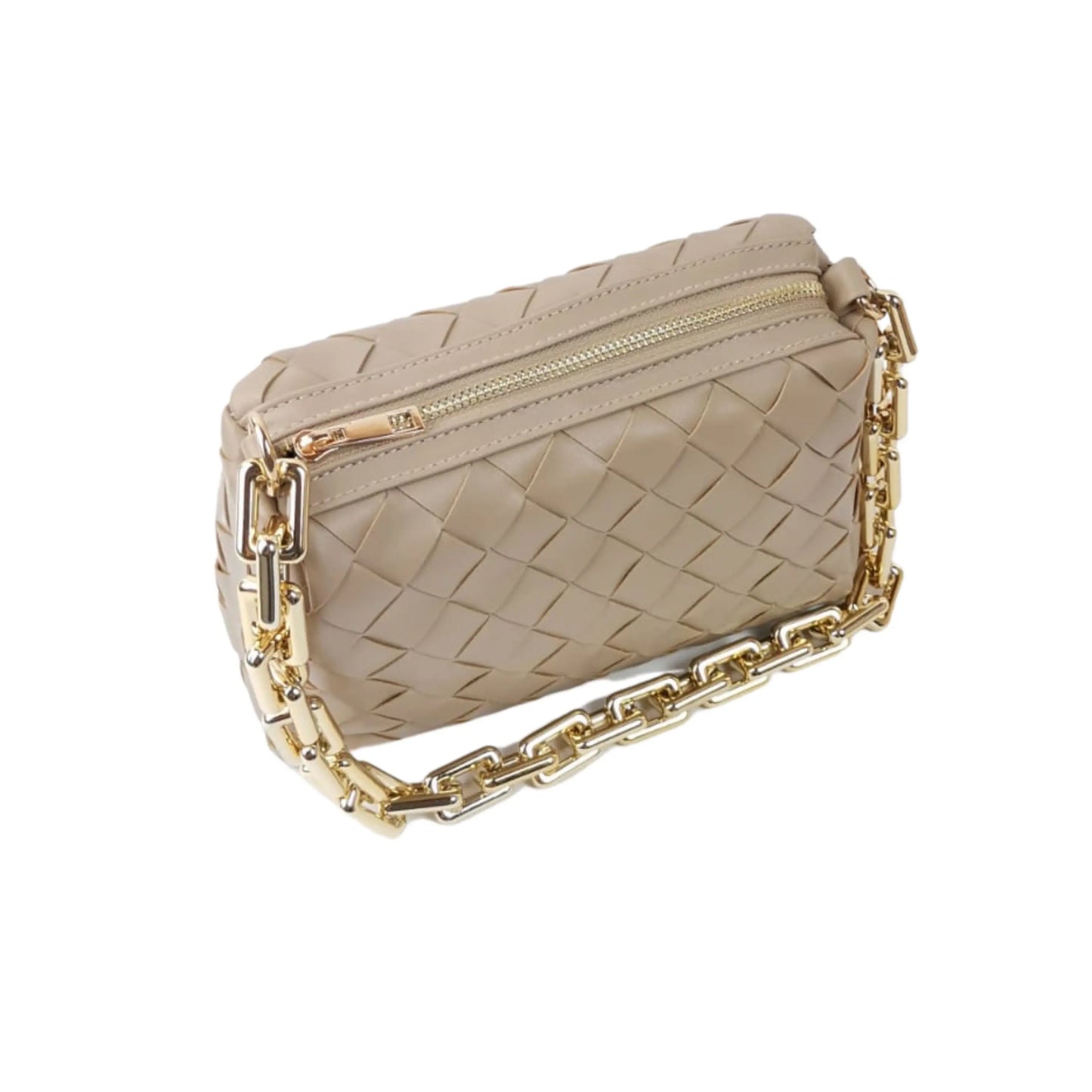 PLETENA TORBA ROSALIA (beige) KIKY