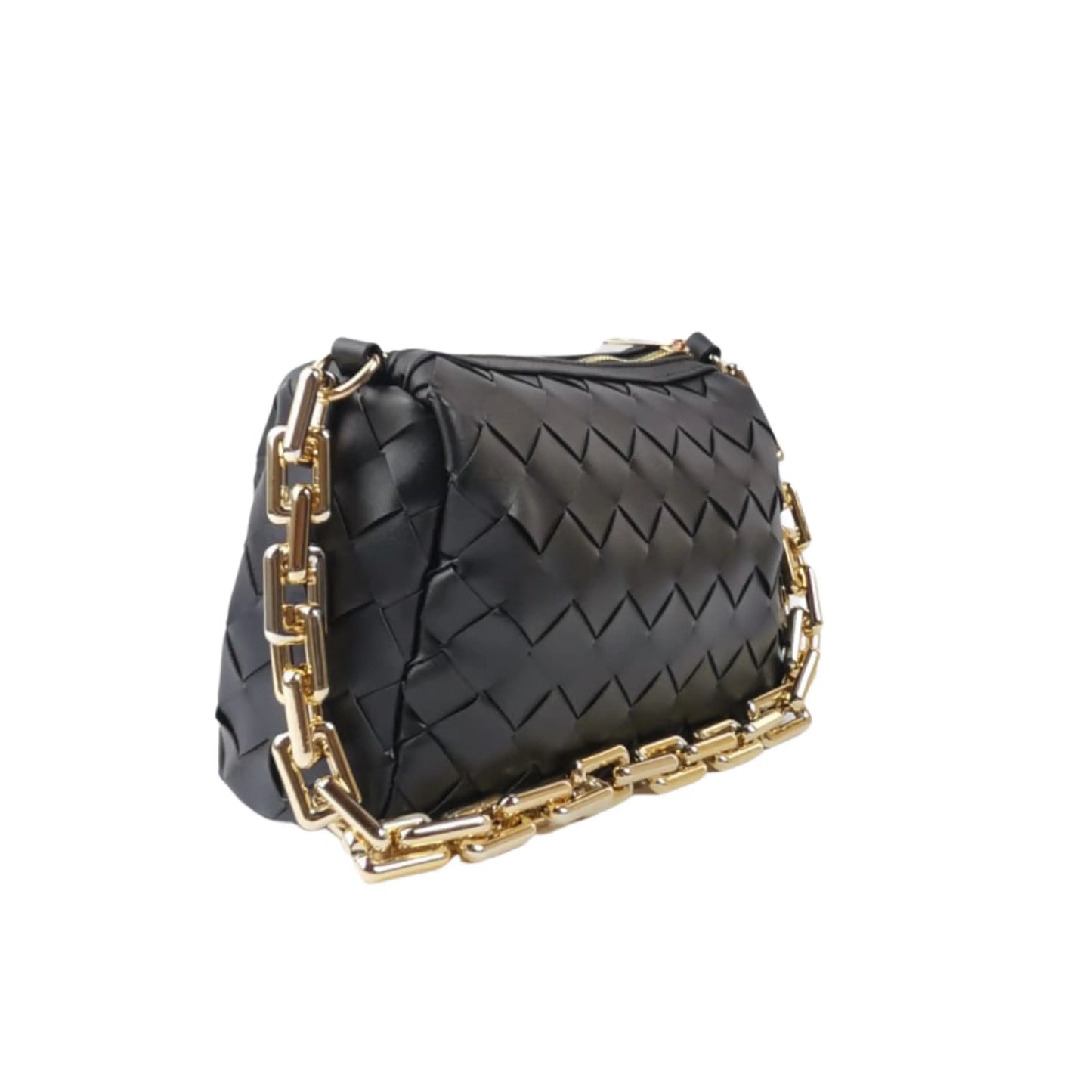 PLETENA TORBA ROSALIA (Black) KIKY