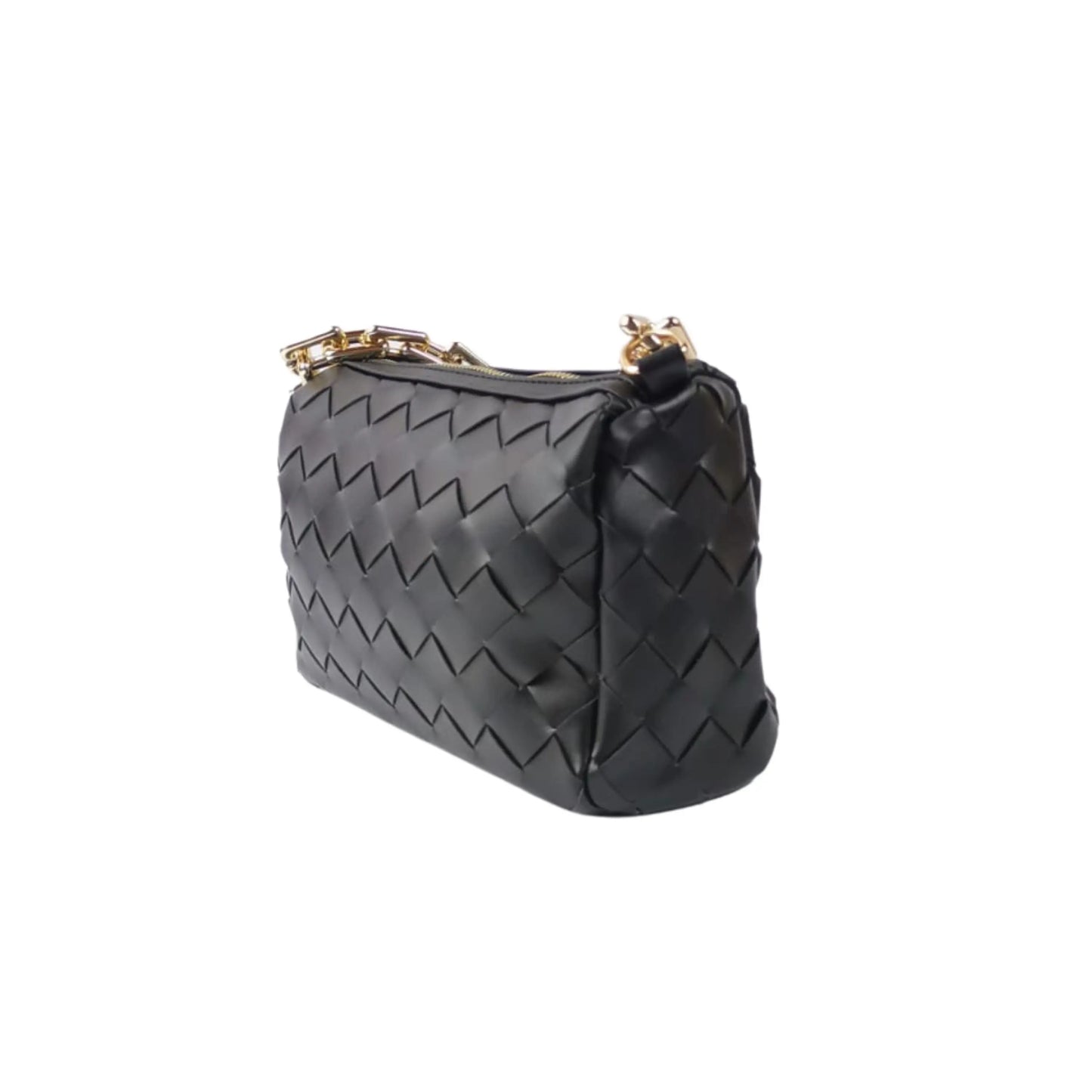 PLETENA TORBA ROSALIA (Black) KIKY