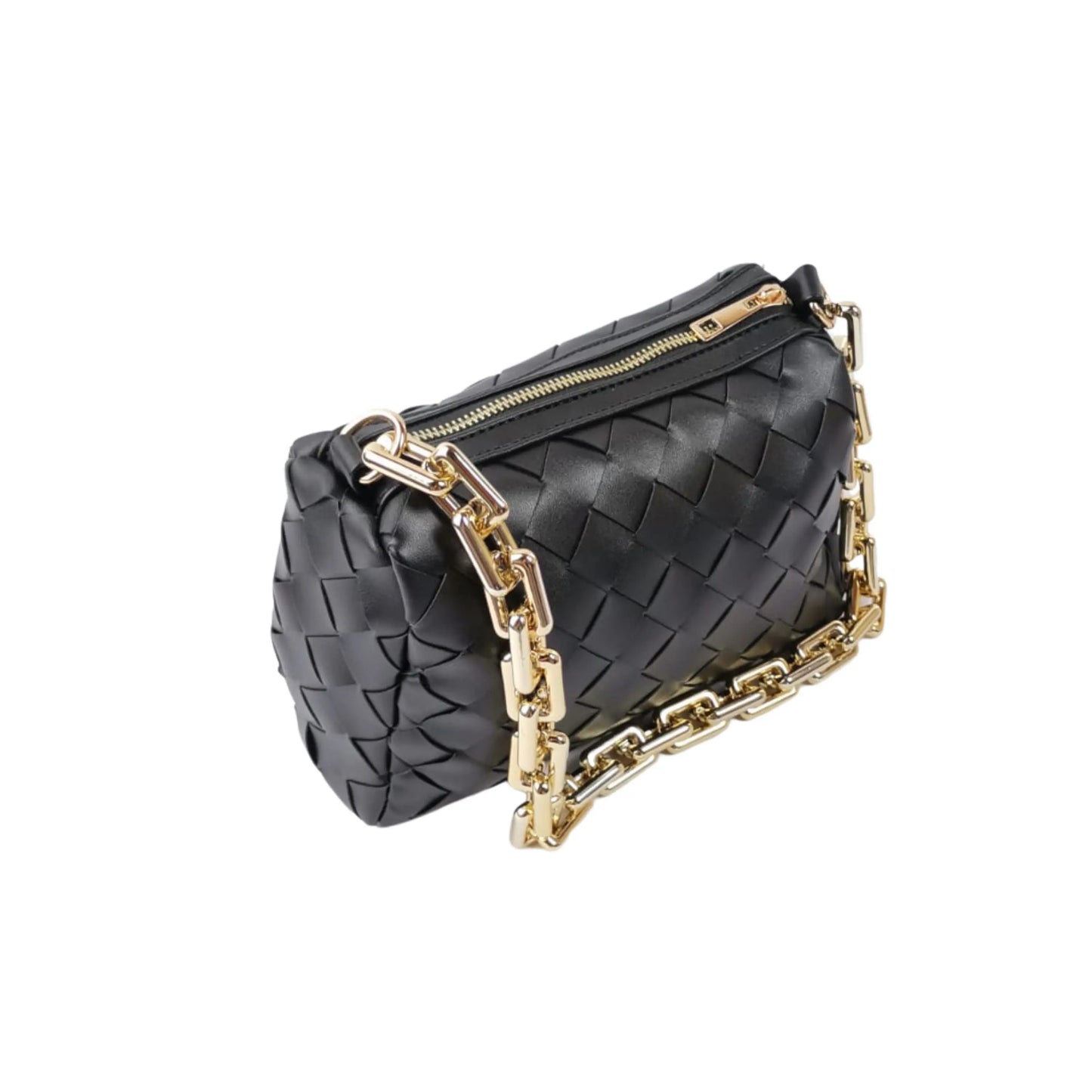 PLETENA TORBA ROSALIA (Black) KIKY
