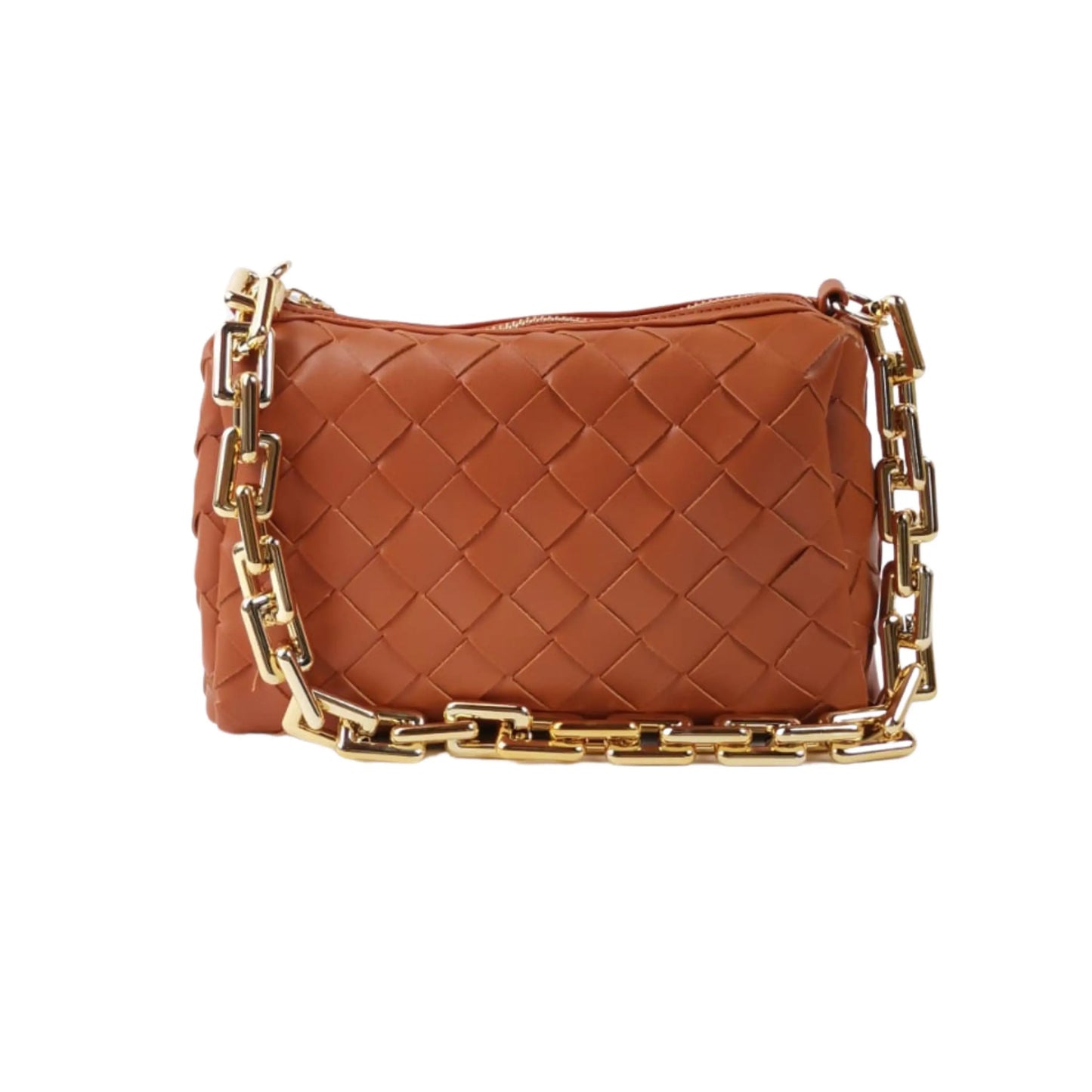 PLETENA TORBA ROSALIA (Brown) KIKY