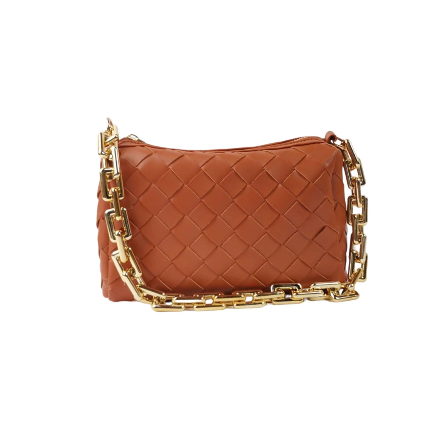 PLETENA TORBA ROSALIA (Brown) KIKY