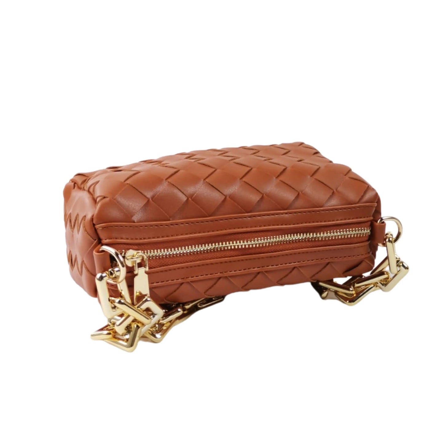 PLETENA TORBA ROSALIA (Brown) KIKY