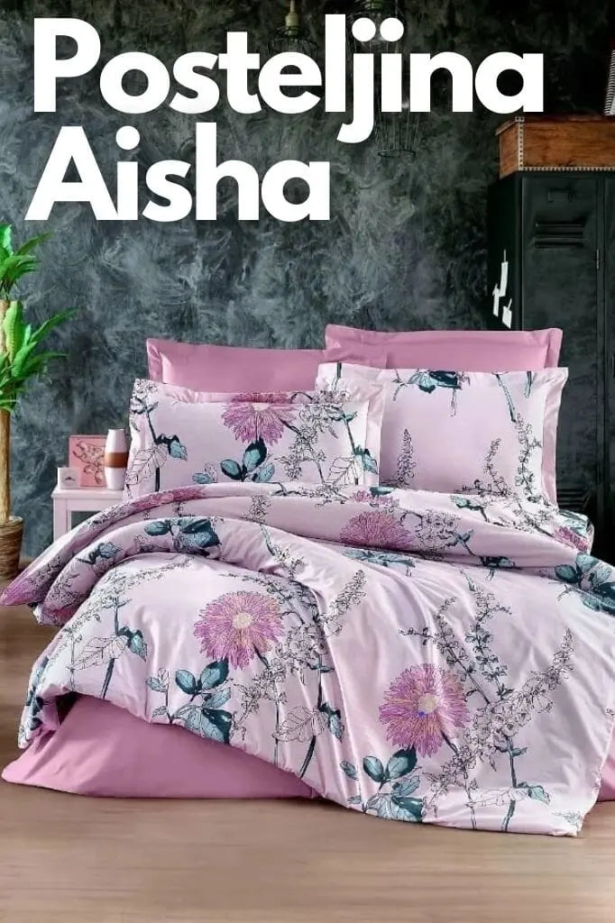 Posteljina za bračni krevet KIKY STORE AISHA POSTELJINA