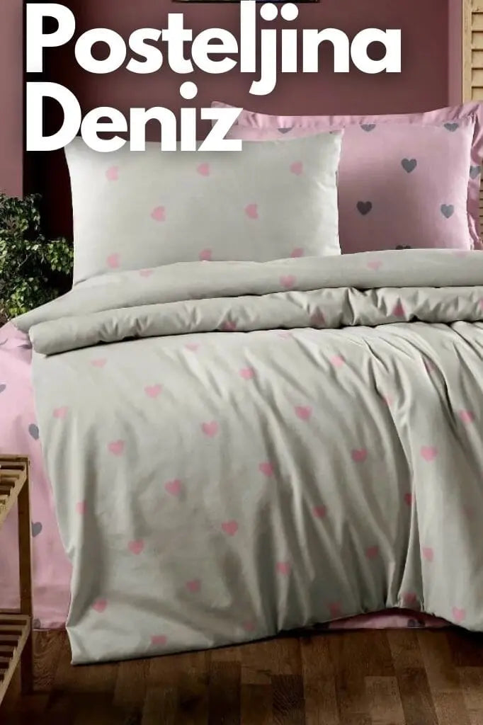 Posteljina za bračni krevet KIKY STORE DENIZ POSTELJINA