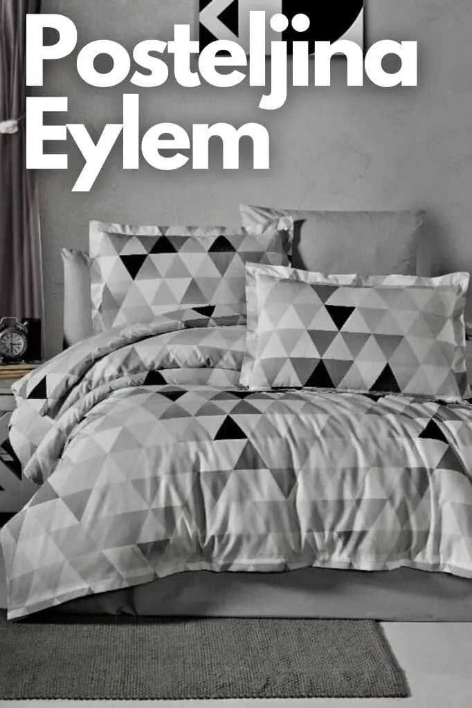 Posteljina za bračni krevet KIKY STORE EYLEM POSTELJINA