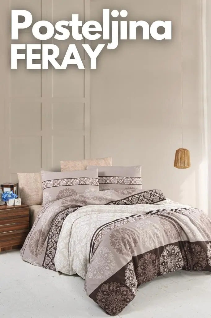 Posteljina za bračni krevet KIKY STORE FERAY POSTELJINA