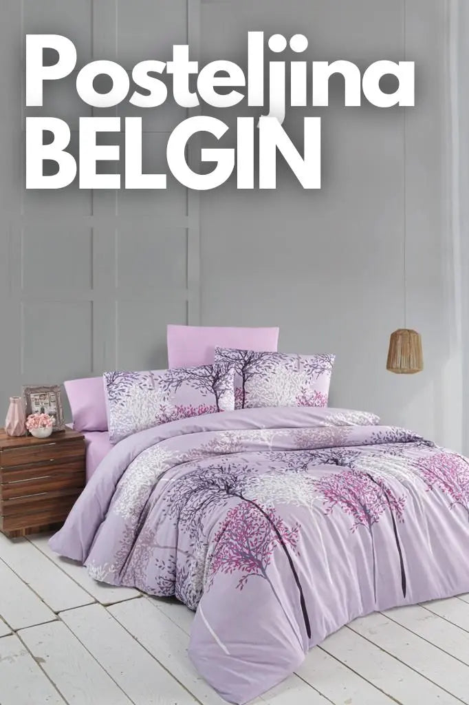 Posteljine za bračni krevet KIKY STORE BELGIN POSTELJINA