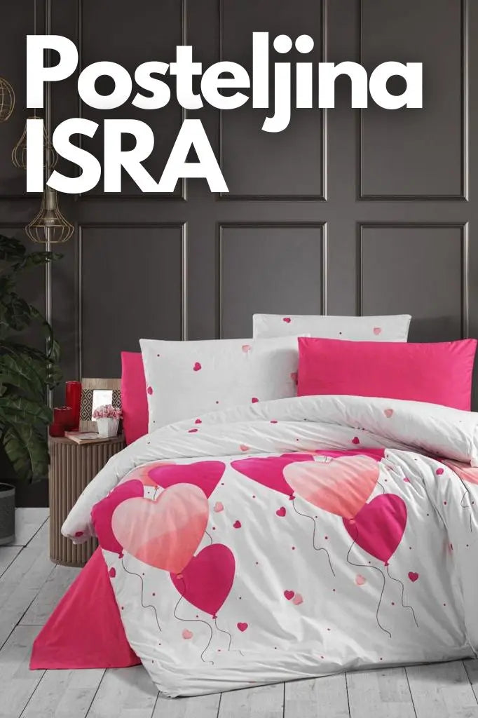 Posteljine za bračni krevet KIKY STORE ISRA POSTELJINA