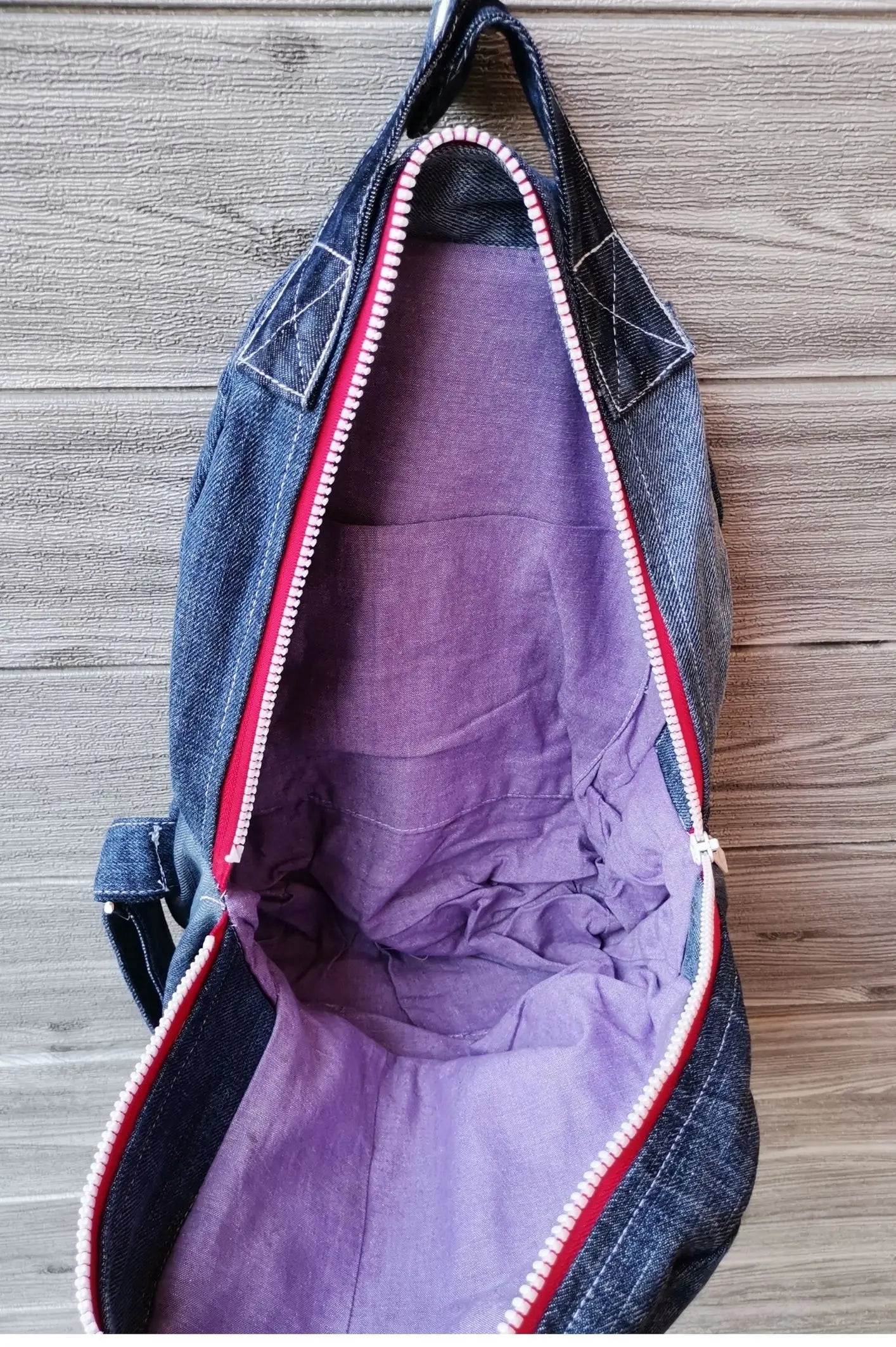 Recycled denim ruksak KIKY