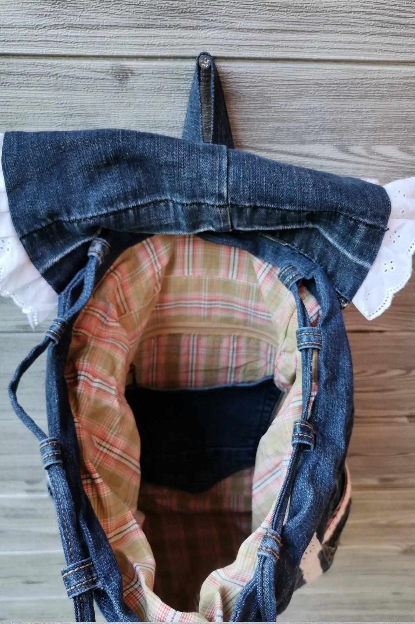 Recycled denim ruksak KIKY