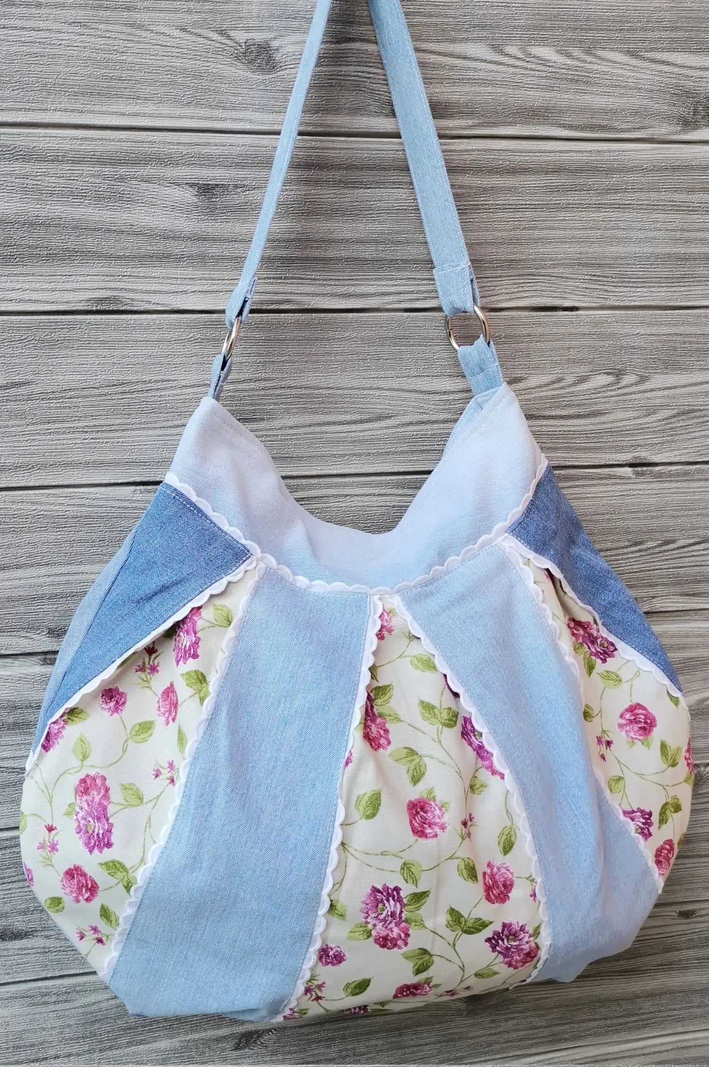Recycled denim torba KIKY