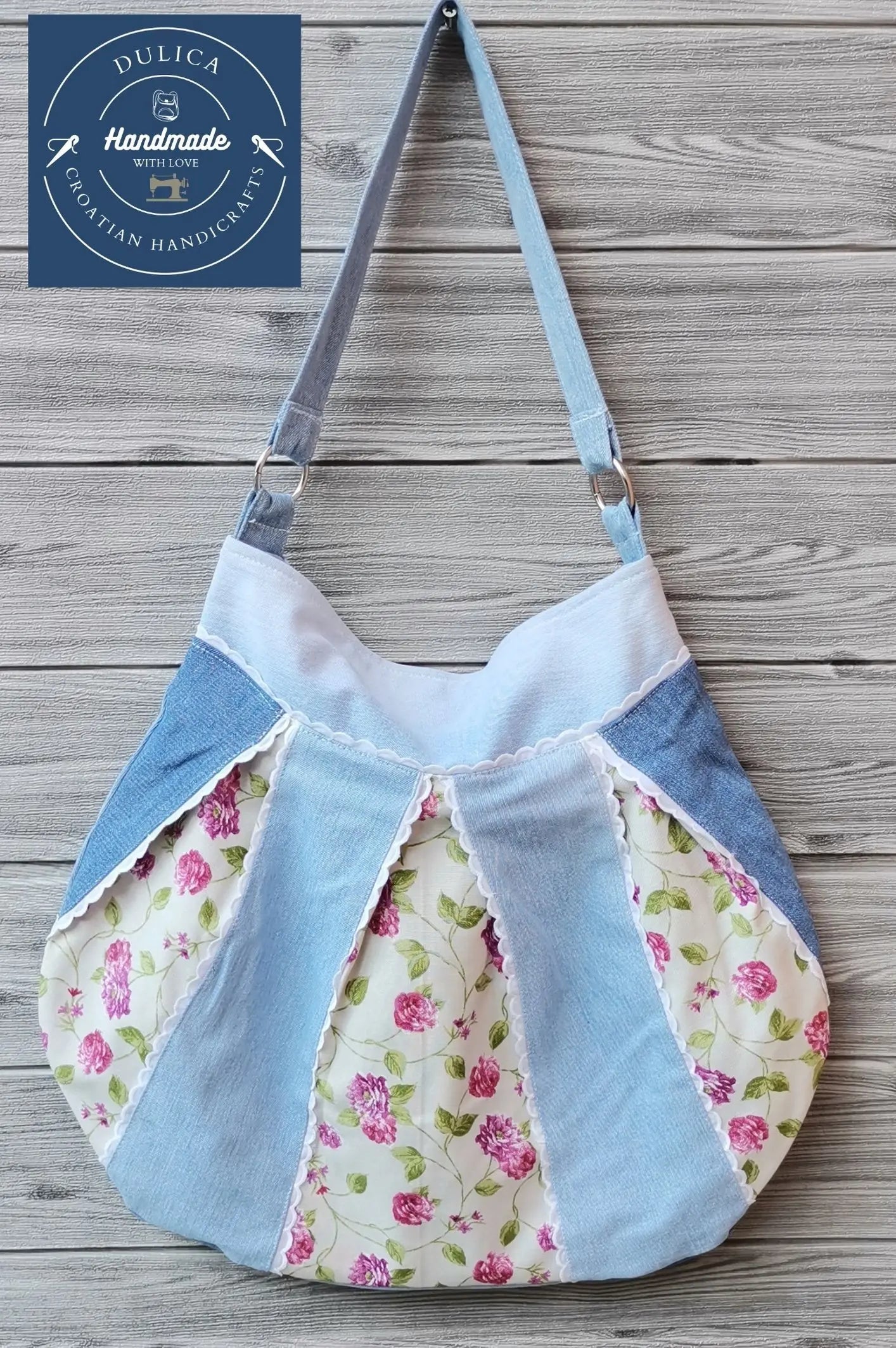 Recycled denim torba KIKY