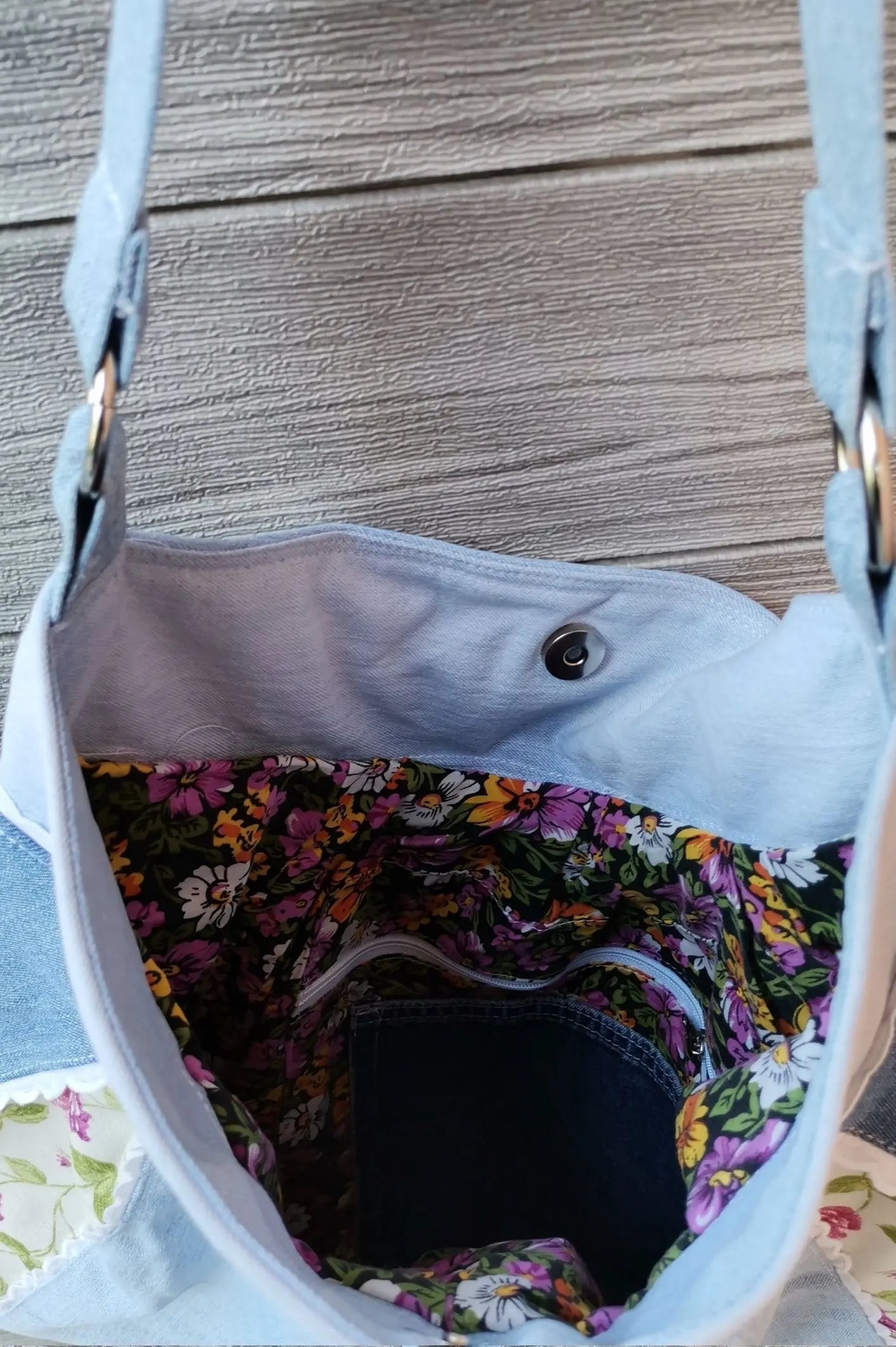 Recycled denim torba KIKY