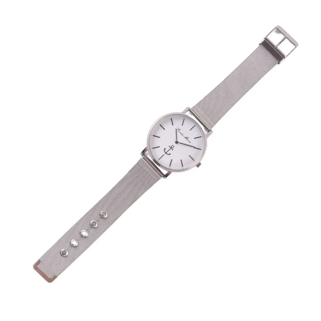 Ženski sat PORTO steel KIKY STORE SILVER