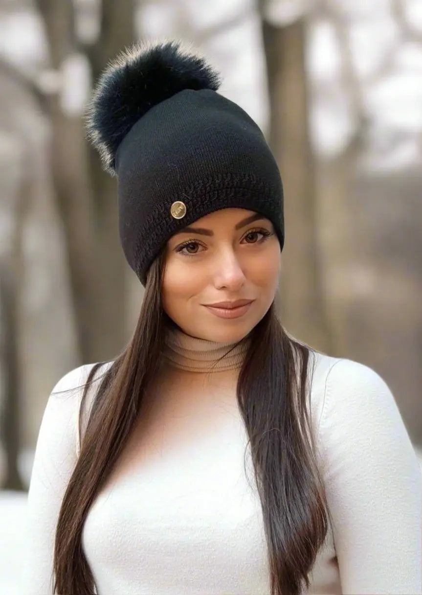 ZIMSKA KAPA VLN 32 KIKY CRNA