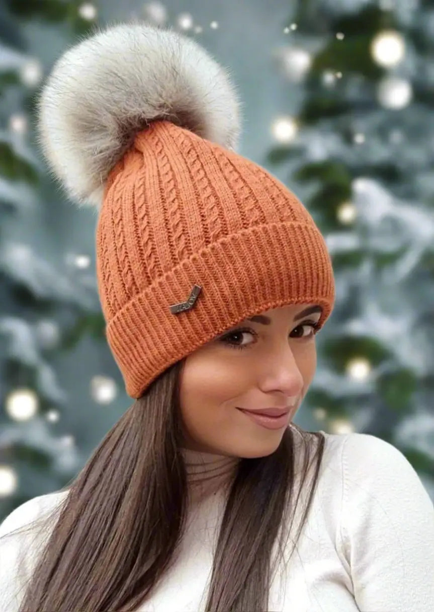 ZIMSKA KAPA VLN1 KIKY NARANČASTA