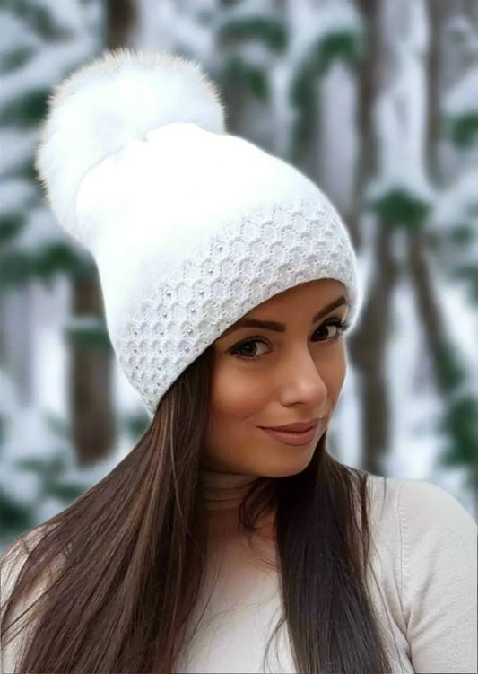 ZIMSKA KAPA VLN8 KIKY BIJELA