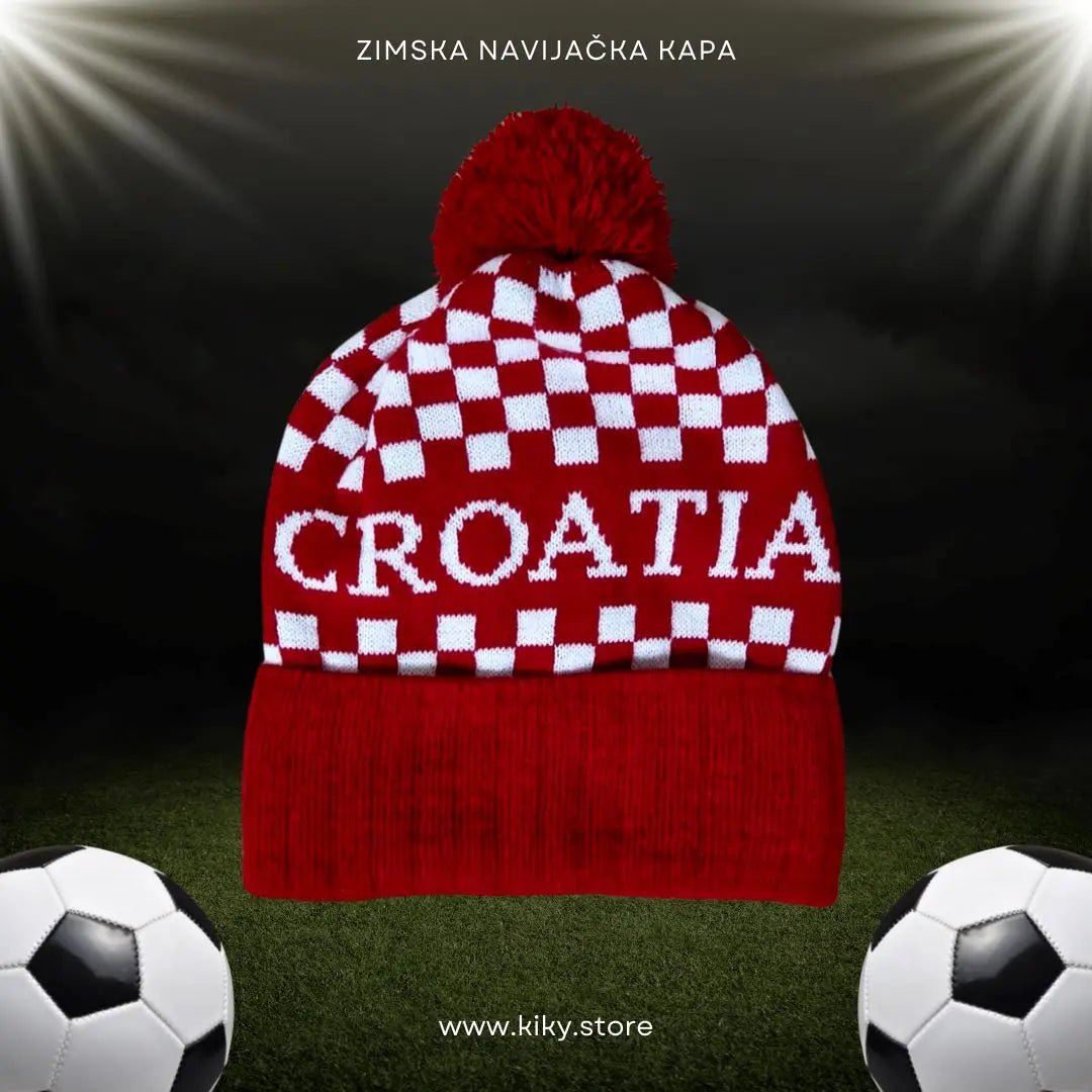 Zimska navijačka kapa HR2 KIKY STORE