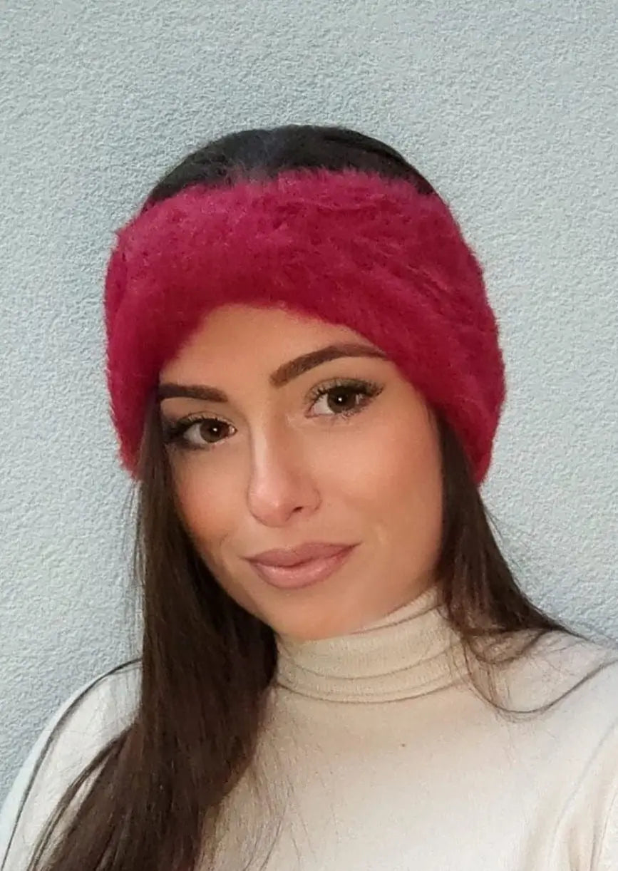 ZIMSKA TRAKA ZA GLAVU VLN1 KIKY STORE BORDO