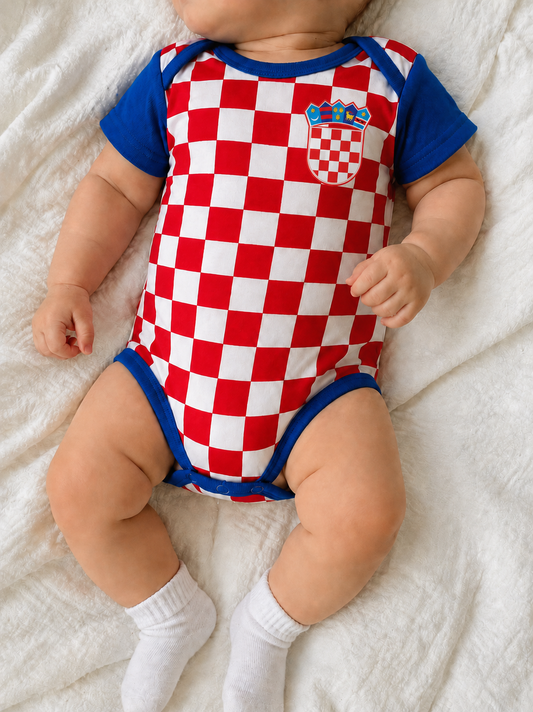 Dječji bodi - Hrvatska kockica