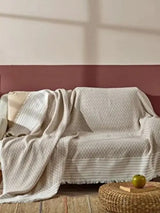Pamučna Dekorativna Navlaka za Kauč-Fushia Home
