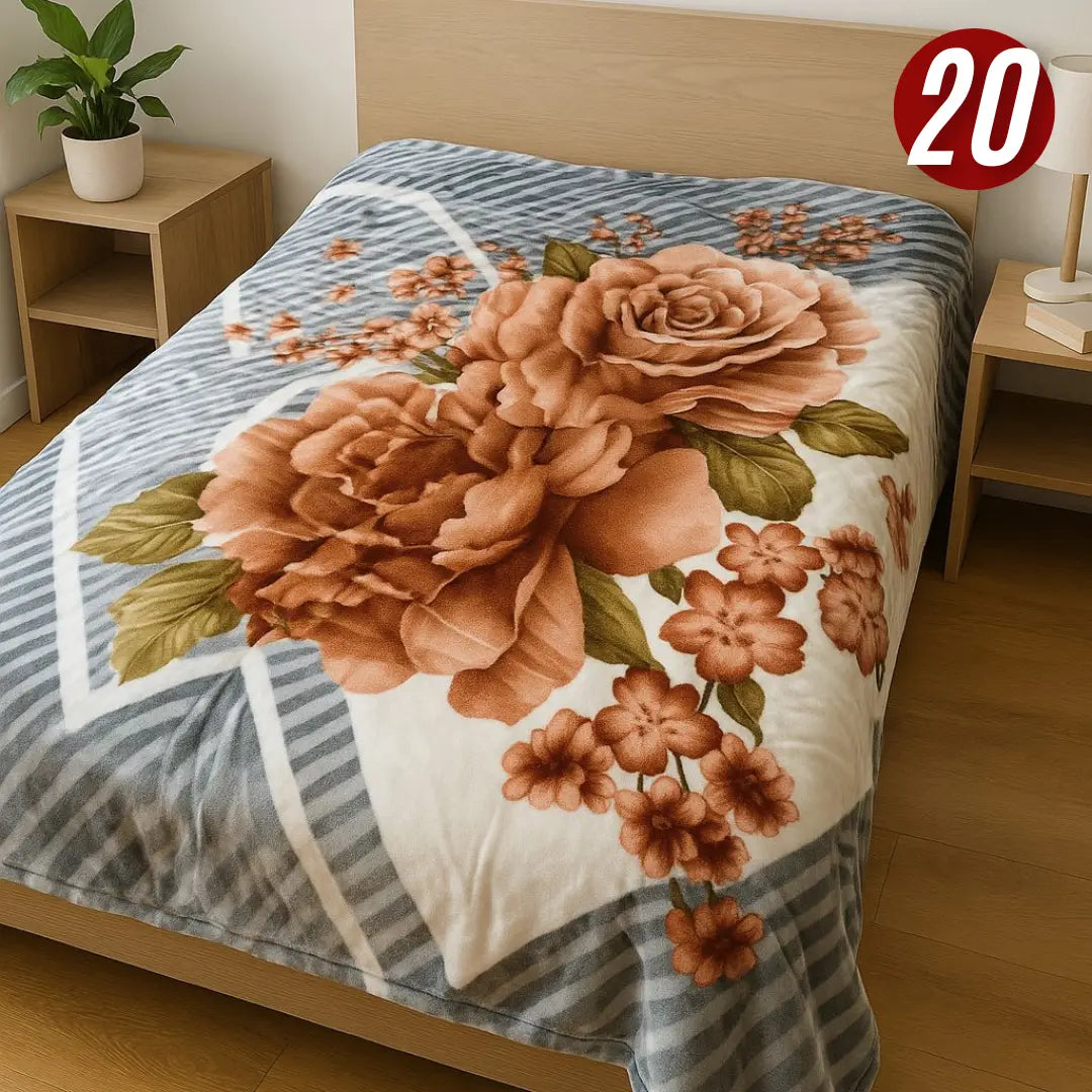 DELUX soft debela deka 200x240cm ( 3 kg ) KIKY STORE