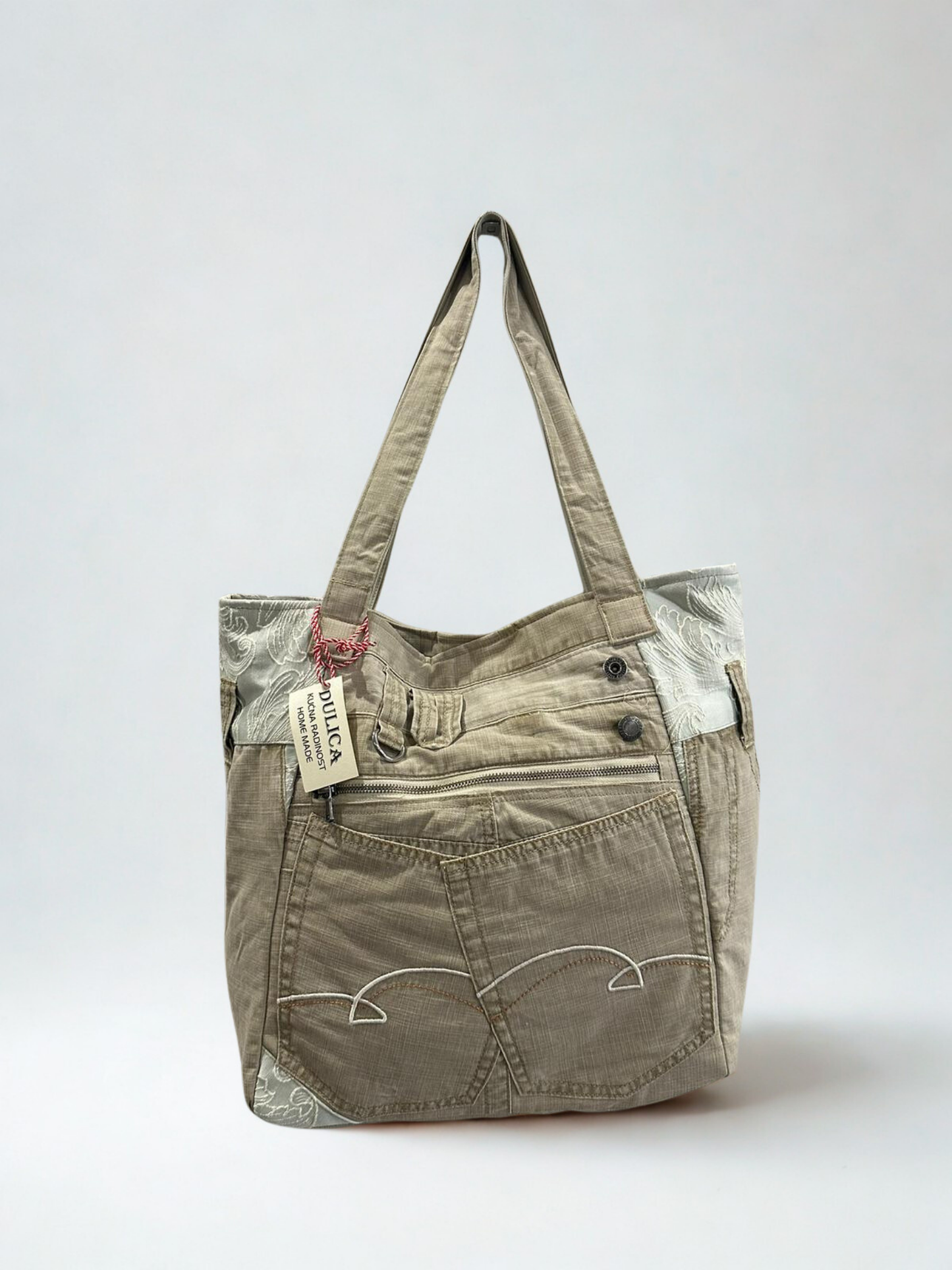 Denim torba “Urban Pocket”  unikat KIKY STORE