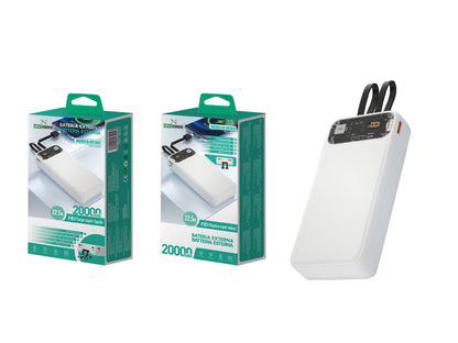 POWER BANK DX160 - 20000mAh