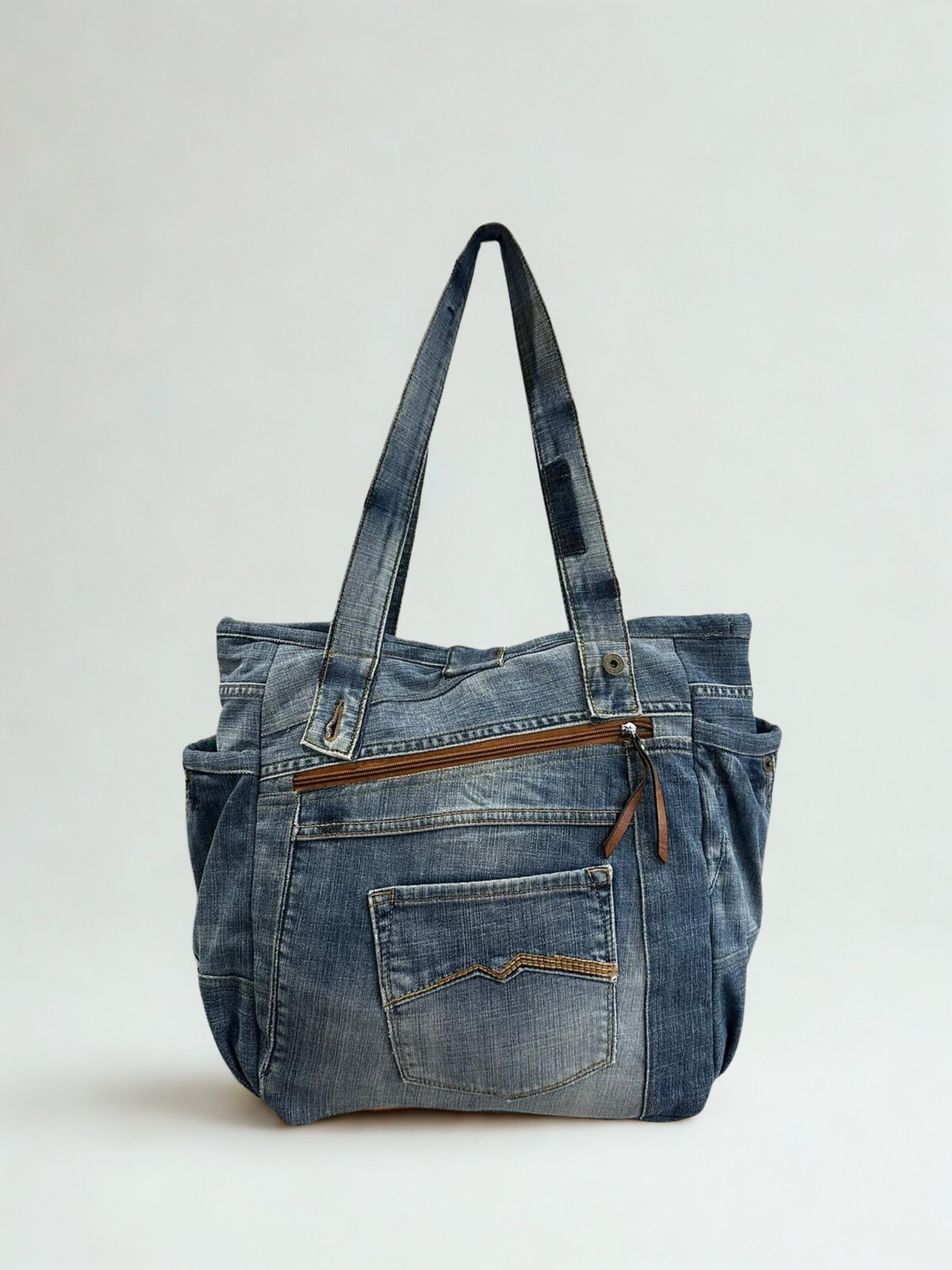 Denim torba “Blue Heritage” – Unikat 1/1 KIKY STORE