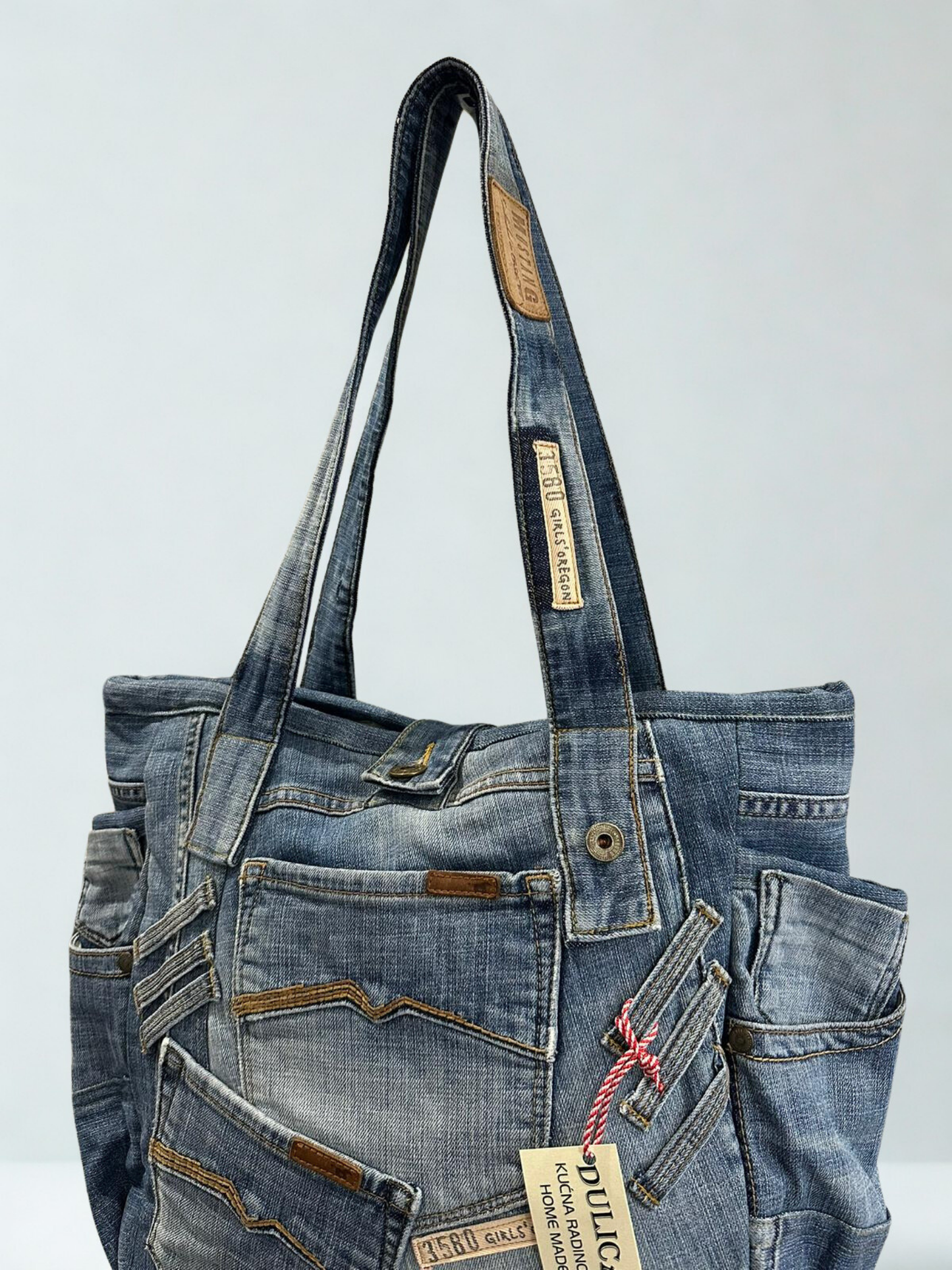 Denim torba “Blue Heritage” – Unikat 1/1 KIKY STORE