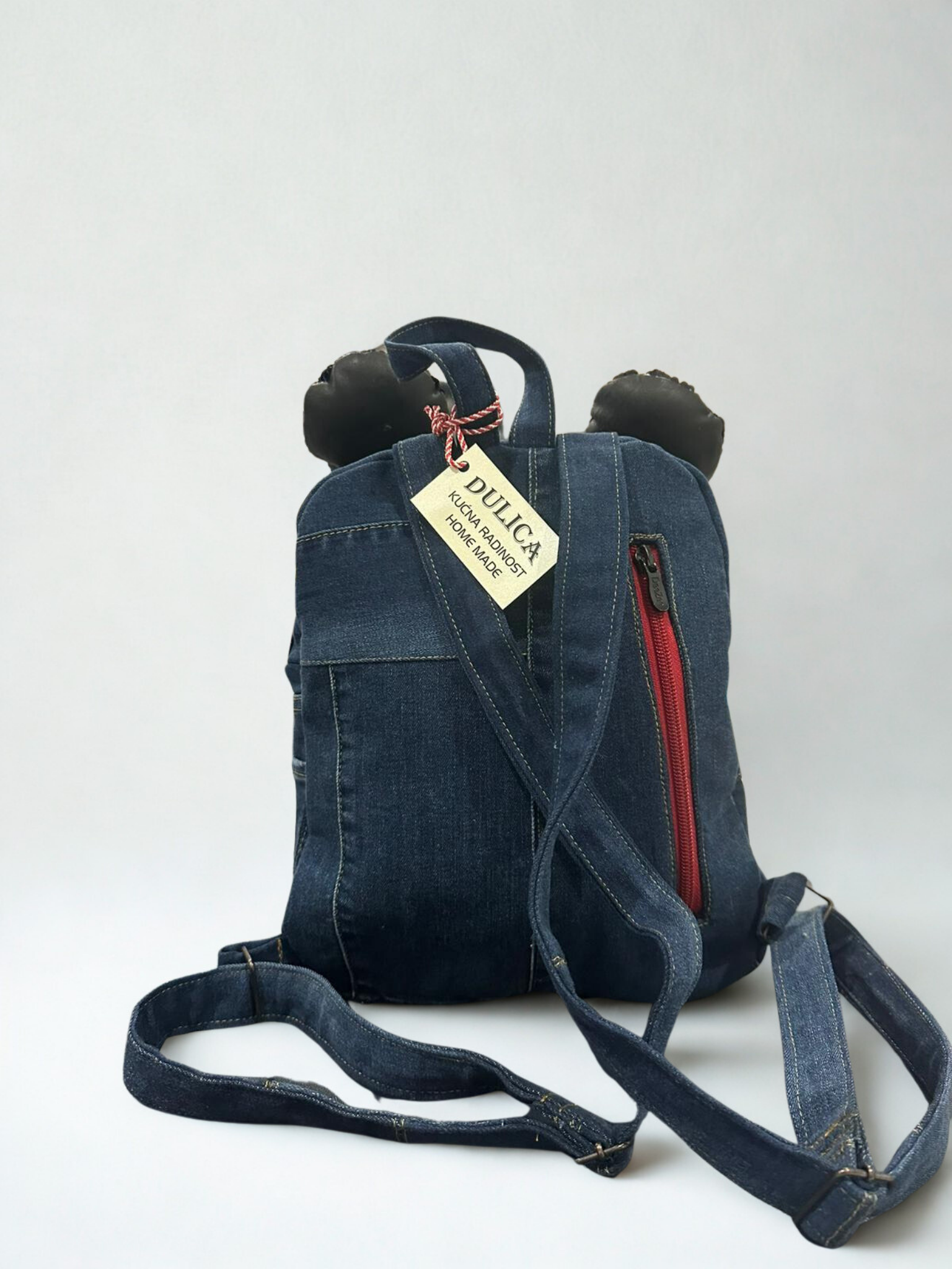 Denim ruksak “Mini Mouse” – Unikat 1/1 KIKY STORE